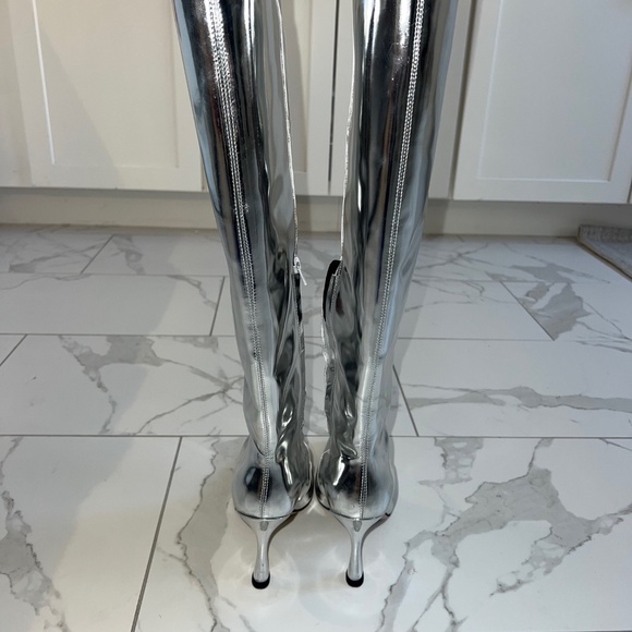 STAUD CAMI BOOT CHROME SILVER - Picture 11 of 16